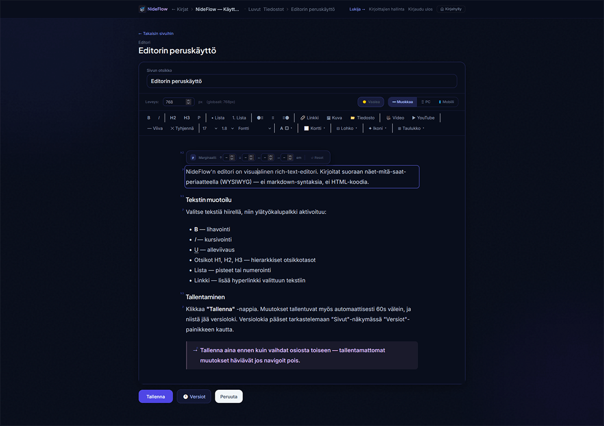 NideFlow screenshot 1